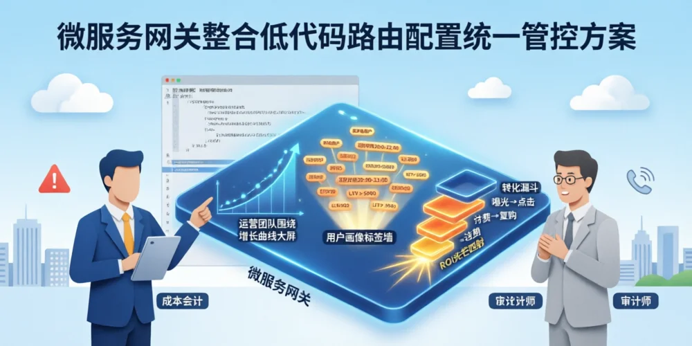 微服务网关整合低代码路由配置统一管控方案