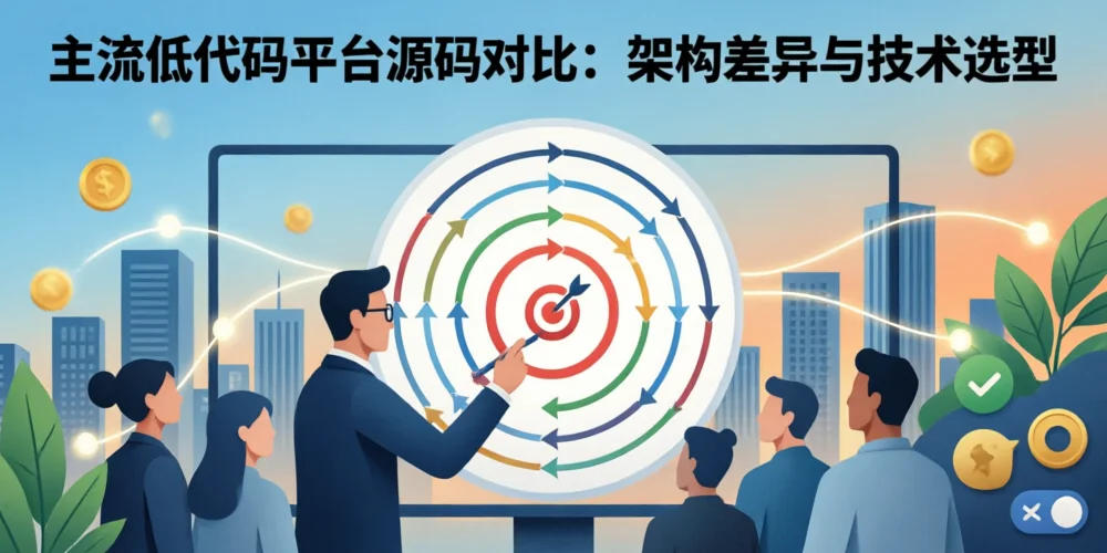 主流低代码平台源码对比：架构差异与技术选型