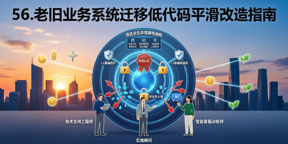 老旧业务系统迁移低代码平滑改造指南