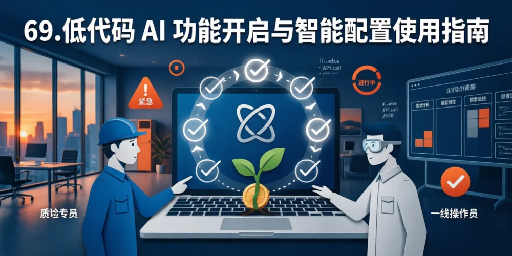 低代码 AI 功能开启与智能配置使用指南