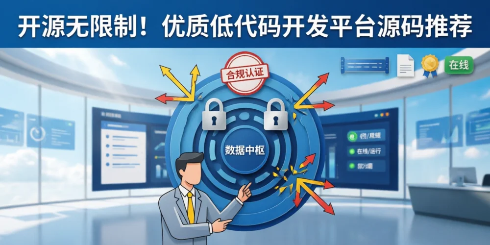 开源无限制！优质低代码开发平台源码推荐